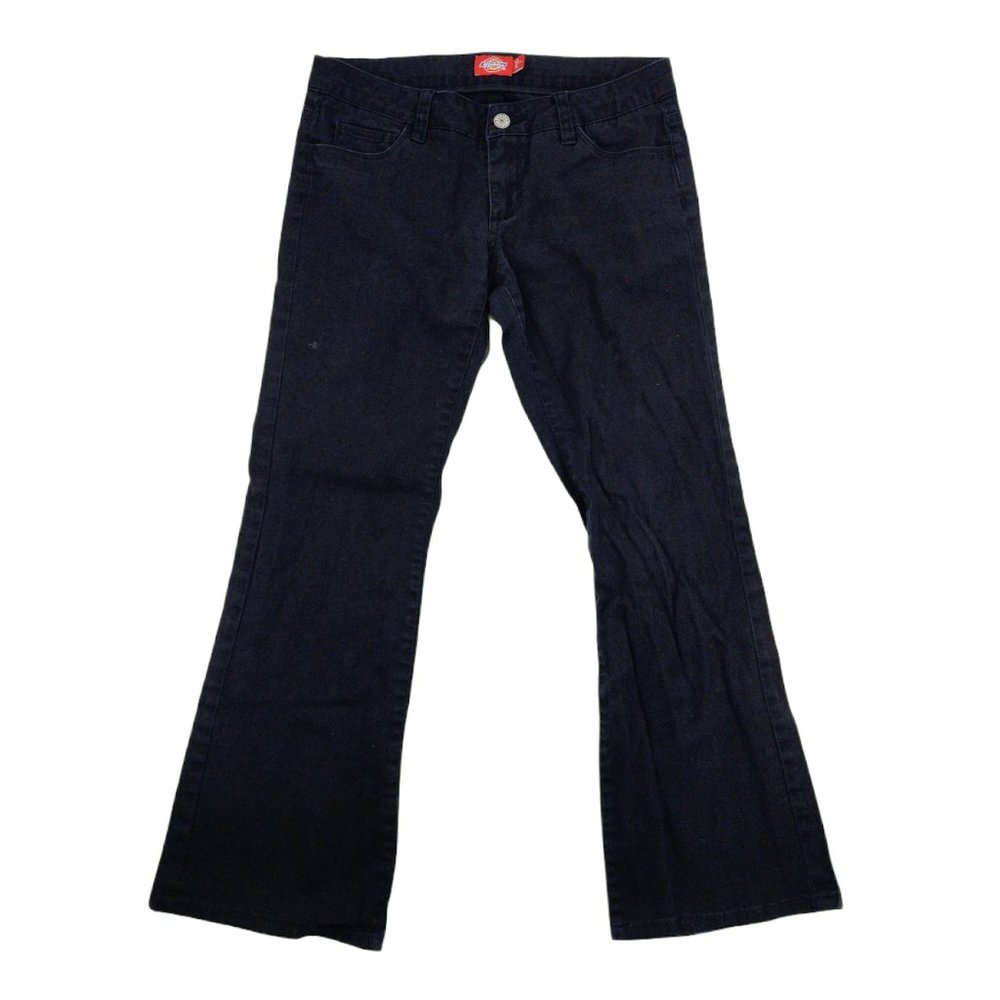 Dickies Jeans Women's 7 29 Black Boot Cut Low Rise
